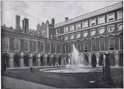 Hampton Court Palace: The Lion Gates